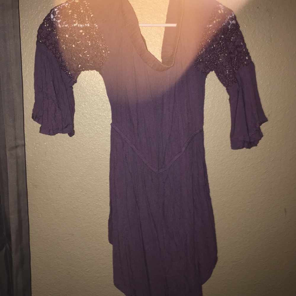 Purple romper